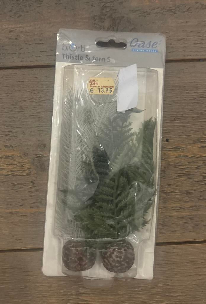 Gloednieuw 2x kunsttofplant Biorb! 7€, Ophalen of Verzenden, Nieuw, Decoratie, Overige merken