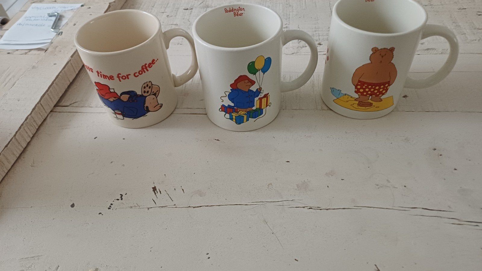 Paddington Beer Mokken - Set van 3, Ophalen, Aardewerk, Overige stijlen, Kop(pen) en/of Schotel(s)