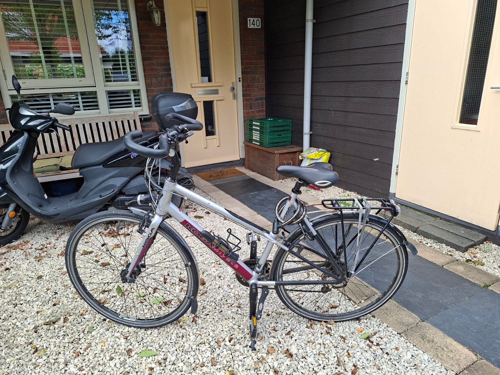 Koga Miyata lightrunner damesfiets, 27 versnellingen, 56 fra, Fietsen en Brommers, Ophalen, Koga Miyata, Meer dan 20 versnellingen
