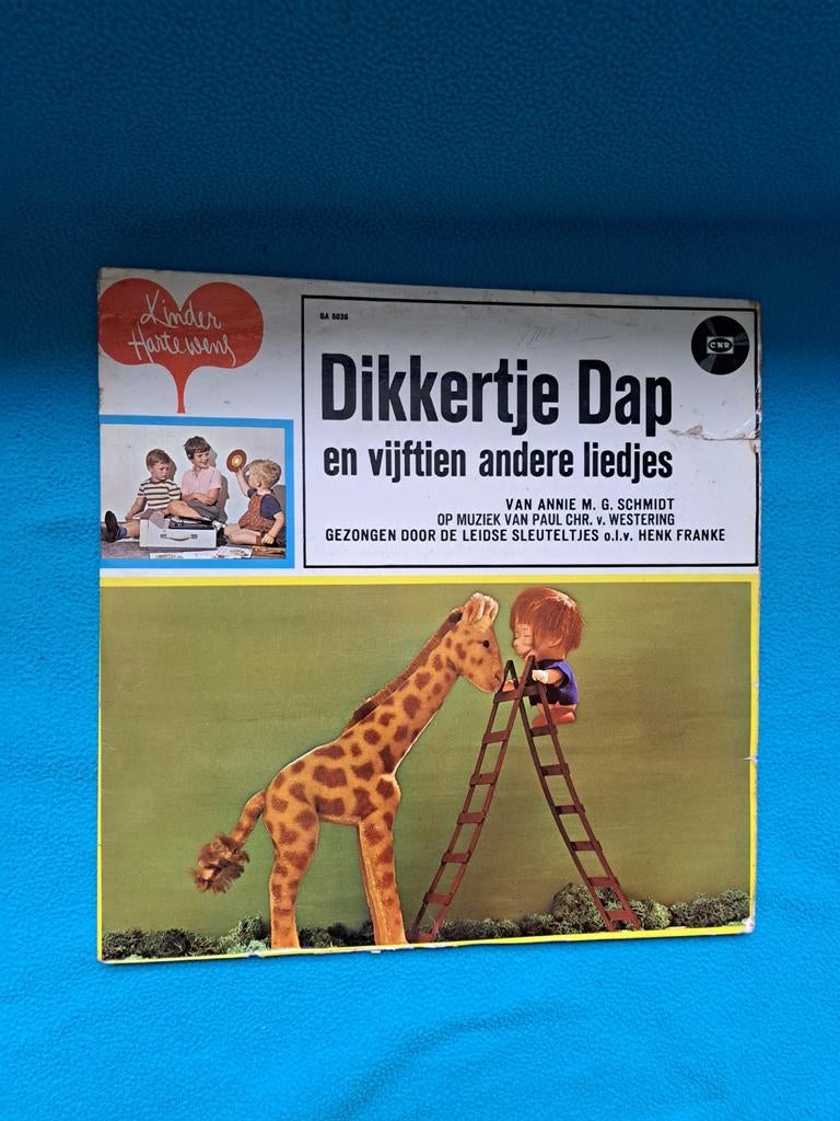 LP Dikkertje Dap, Cd's en Dvd's, Vinyl | Kinderen en Jeugd, Ophalen