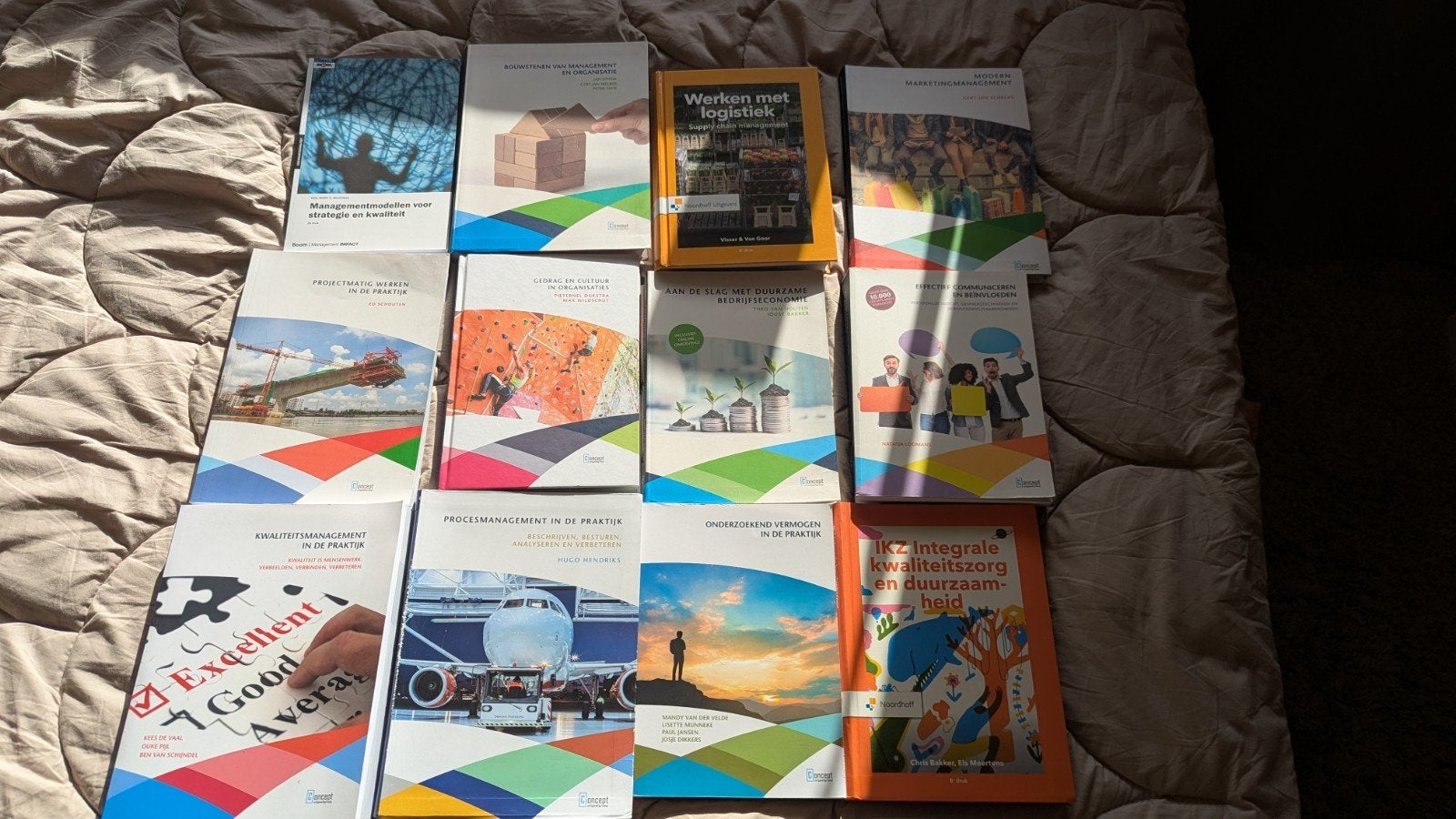 Complete set boeken NCOI HBO Bedrijfskunde, Ophalen of Verzenden