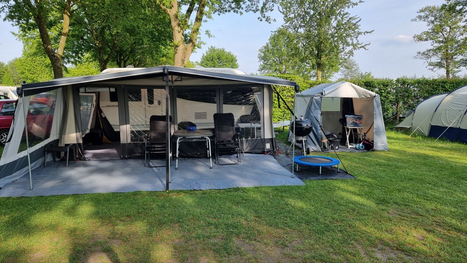 Complete inboedel voor caravan, voortent, luifel etc., Ophalen, Gebruikt
