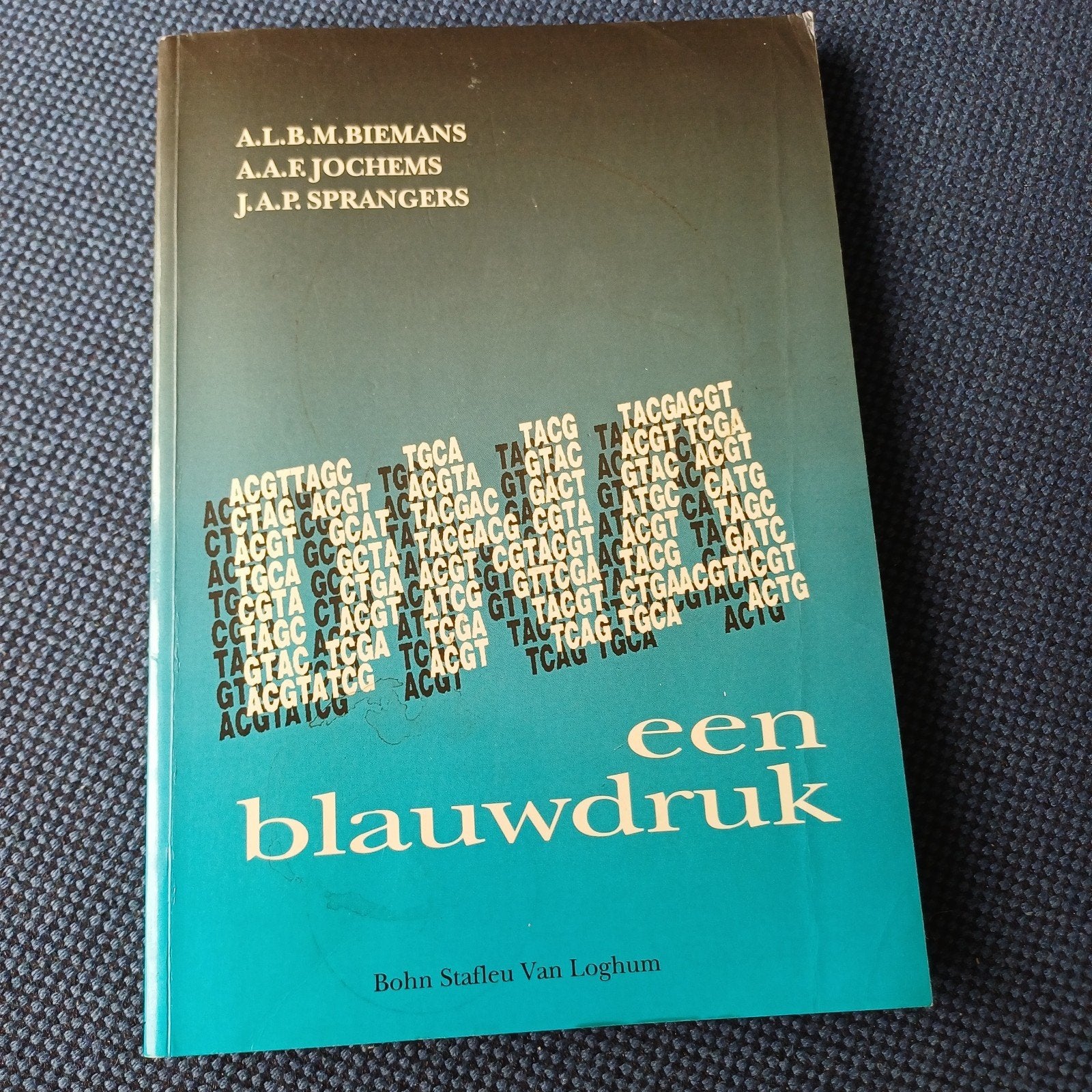 DNA een blauwdruk - Wetenschappelijk boek, Ophalen of Verzenden, Zo goed als nieuw, A.L.B.M. Biemans, A.A.F. Jochems, J.A.P. Sprangers