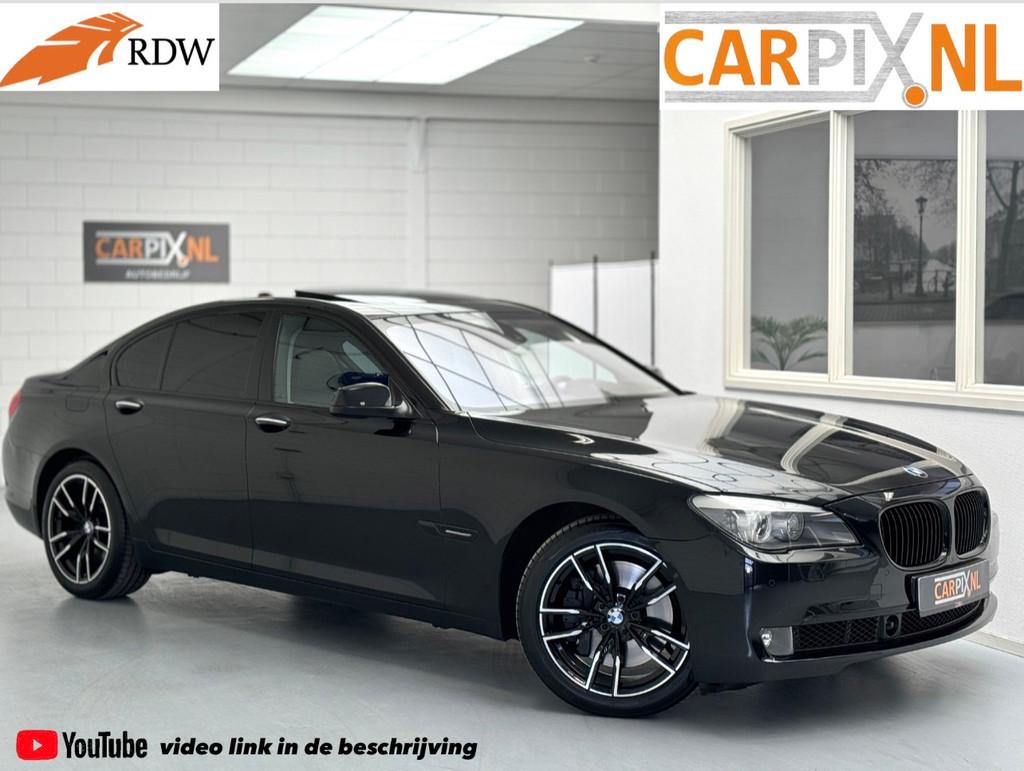 BMW 7 Serie 750i, 408pk, Radar, 19", Motorrevisie voltooid, Auto's, BMW, Automaat, Euro 5, Achterwielaandrijving, Gebruikt