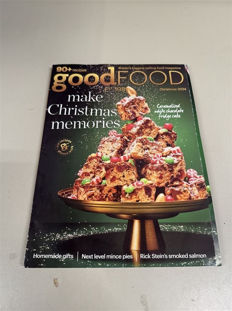 Good Food Christmas 2024 Magazine, Boeken, Tijdschriften en Kranten, Zo goed als nieuw, Muziek, Film of Tv, Ophalen of Verzenden
