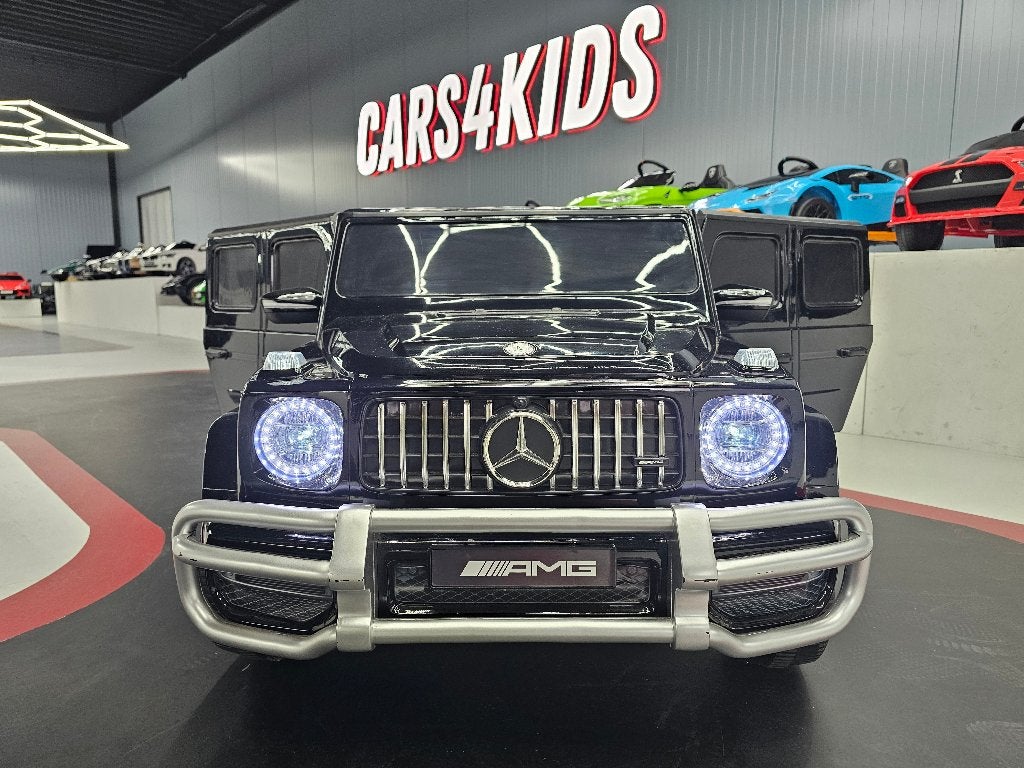 Kinderauto Mercedes G63 - 24 volt - leren zit - 2 persoons, Ophalen of Verzenden, Nieuw, Afstandsbediening