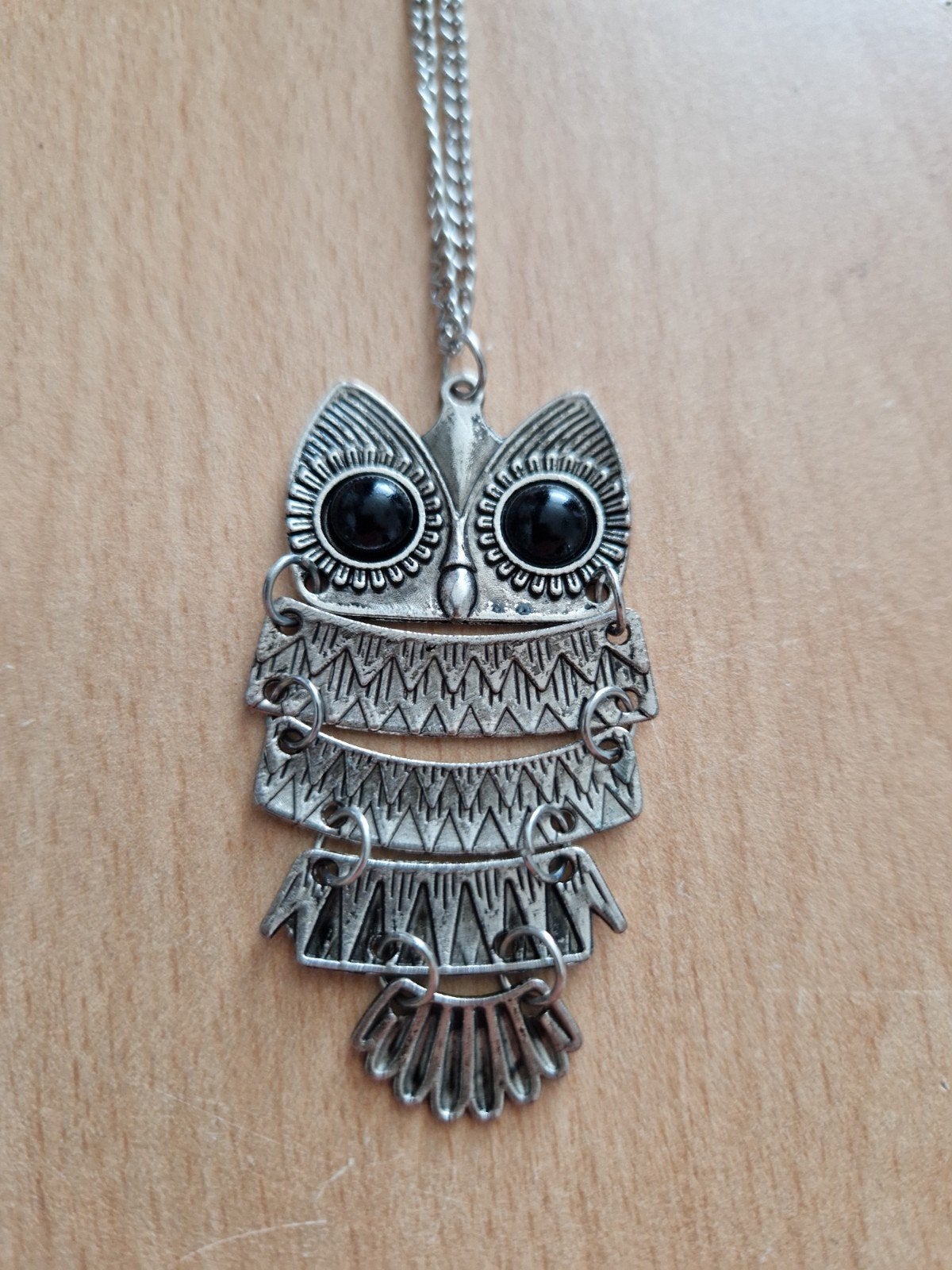 Ketting uil. Nieuw, Ophalen of Verzenden, Nieuw, Zilver, Overige materialen