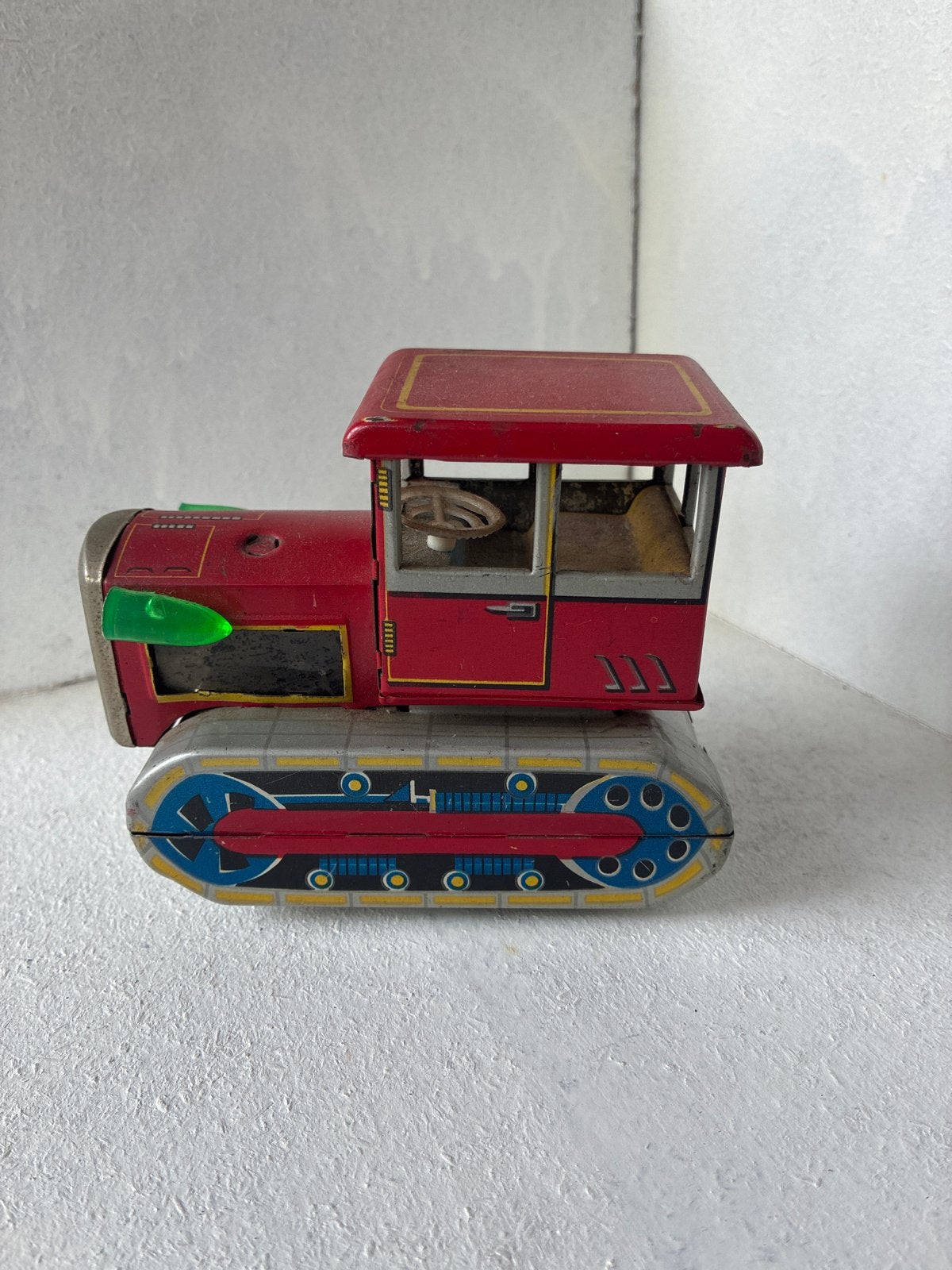 Vintage MF 154 Made in China Blikken Speelgoed Tractor, Ophalen of Verzenden
