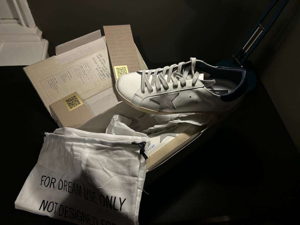 Golden Goose Super-Star sneakers - Nieuw en ongedragen, Ophalen of Verzenden, Nieuw, Wit, Sneakers of Gympen