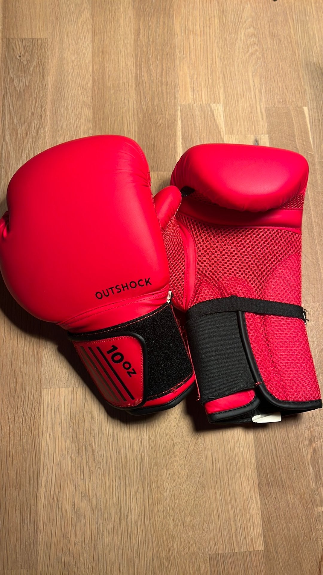 Boxhandschoenen Decathlon, Sport en Fitness, Ophalen of Verzenden, Zo goed als nieuw, Bokszak
