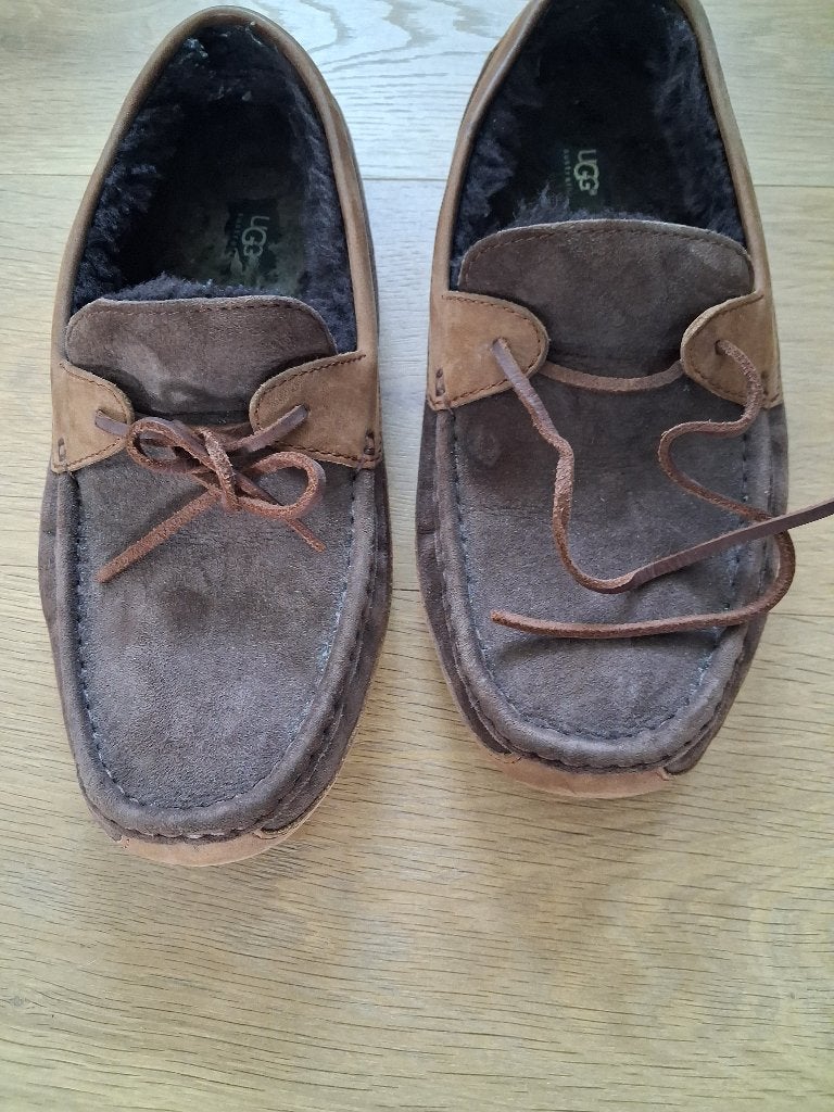 Comfortabele Ugg bootschoenen - Bruin - Maat 45.5, Loafers, Bruin, Ophalen of Verzenden, Zo goed als nieuw