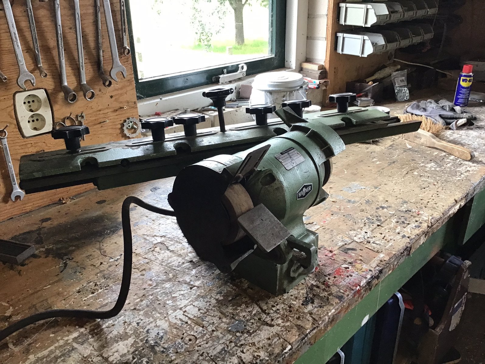 Slijpmachine voor schaafmachine beitels, Ophalen, Gebruikt