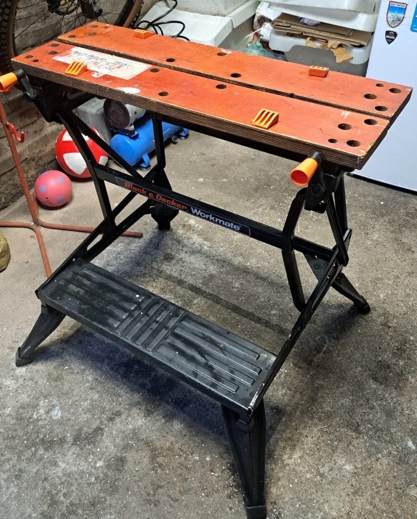 Black en Decker workmate, Ophalen, Gebruikt, Minder dan 70 cm, Bankschroef