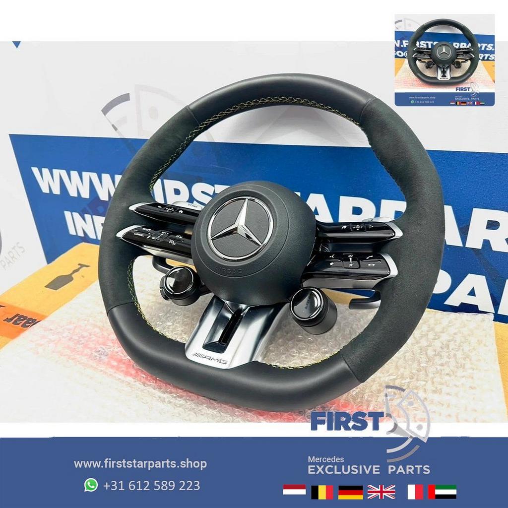 2025 Mercedes C63 CLE63 E63 GLC63 GLE63 S63 AMG STUUR W206 W, Auto-onderdelen, Besturing, Gebruikt, -, Ophalen of Verzenden, -
