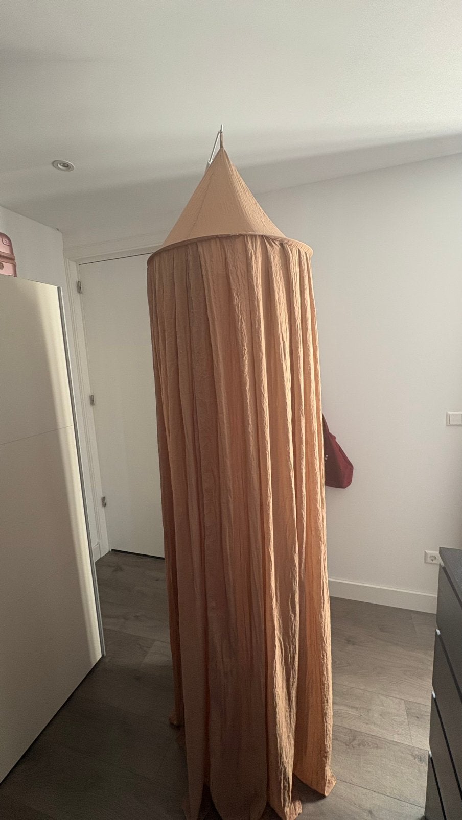 Klamboe met klamboestok, Ophalen, Zo goed als nieuw, Klamboe