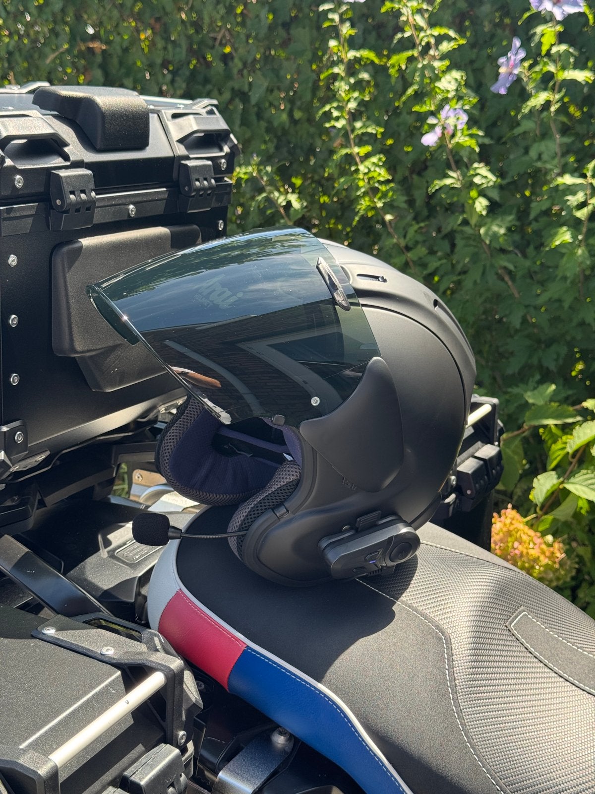 Arai SZR Evo Jethelm - Bluetooth-intercom helmcommunicatie, Arai, Heren, Jethelm, Ophalen of Verzenden