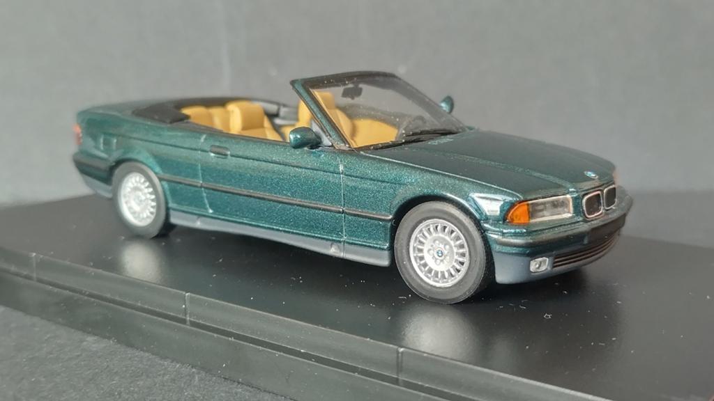 BMW 3 serie Cabrio e36 1:43 Minichamps Pol, Hobby en Vrije tijd, Modelauto's | 1:43, Auto, Verzenden, ., Nieuw