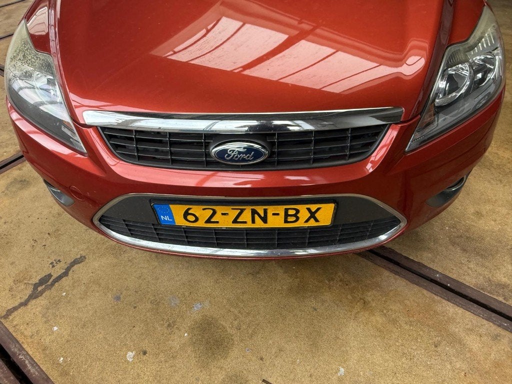 Ford Focus 1.6 74KW Wagon AUT 2008 Rood, 1596 cc, 4 cilinders, 100 pk, Origineel Nederlands