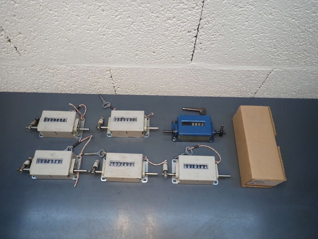 Baumer mechanische teller  / slagenteller / impulsteller, Niet ingevuld, Gebruikt, Niet ingevuld, Ophalen of Verzenden