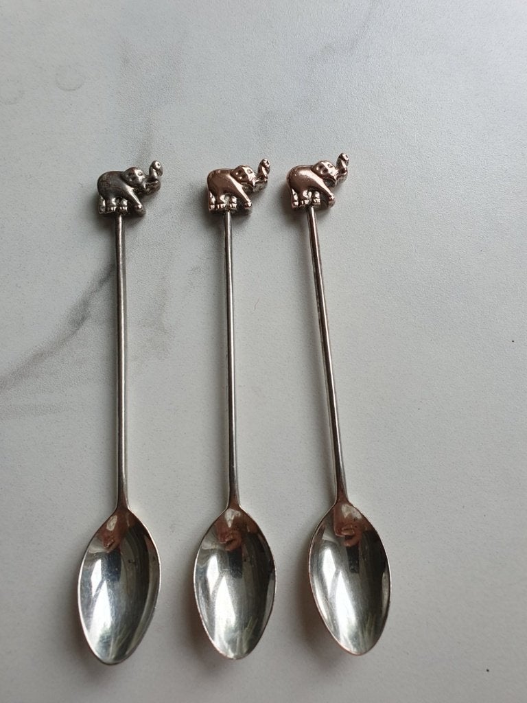 lepeltje 3D Olifantjes - 3 stuks - Bieden per stuk, Ophalen of Verzenden