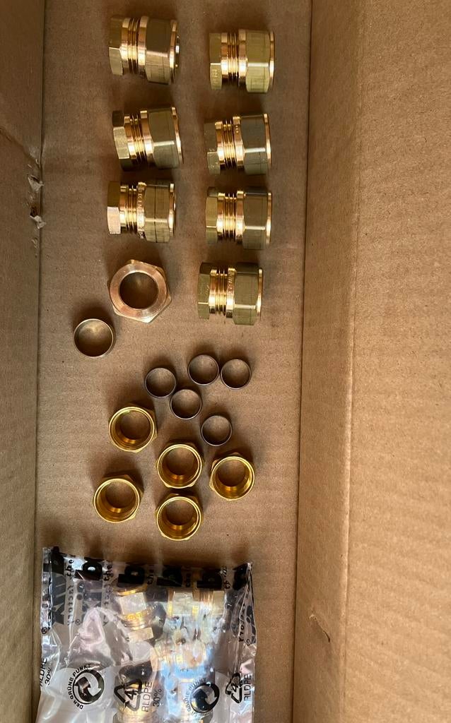 ‼️18x Bonfix koppelingen knelkoppeling nieuw knel pers, Ophalen of Verzenden, Nieuw, Minder dan 50 mm, Overige typen