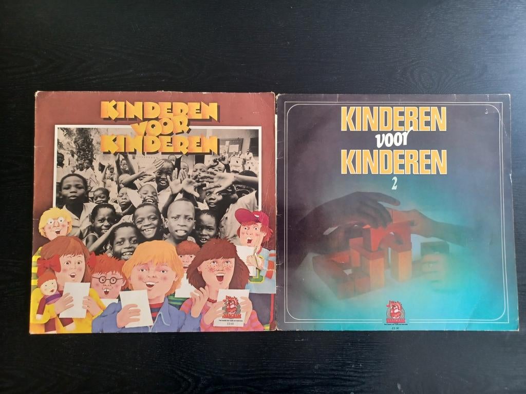 Kinderen voor Kinderen 1 en 2, Cd's en Dvd's, Vinyl | Kinderen en Jeugd, Gebruikt, Muziek, Ophalen of Verzenden