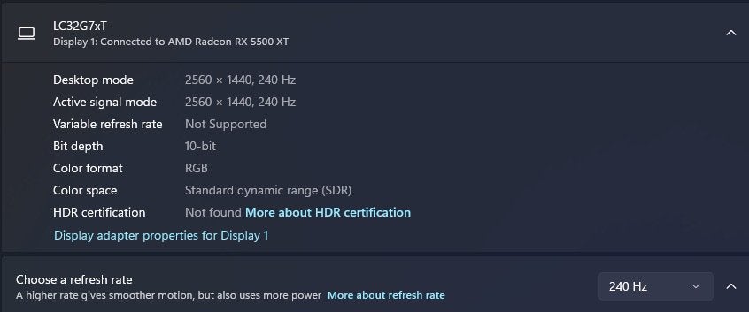 Samsung Odyssey G7 32 inch Curved Gaming Monitor C32G75TQSN, Computers en Software, Monitoren, Curved, VA, Minder dan 1 ms, Zo goed als nieuw