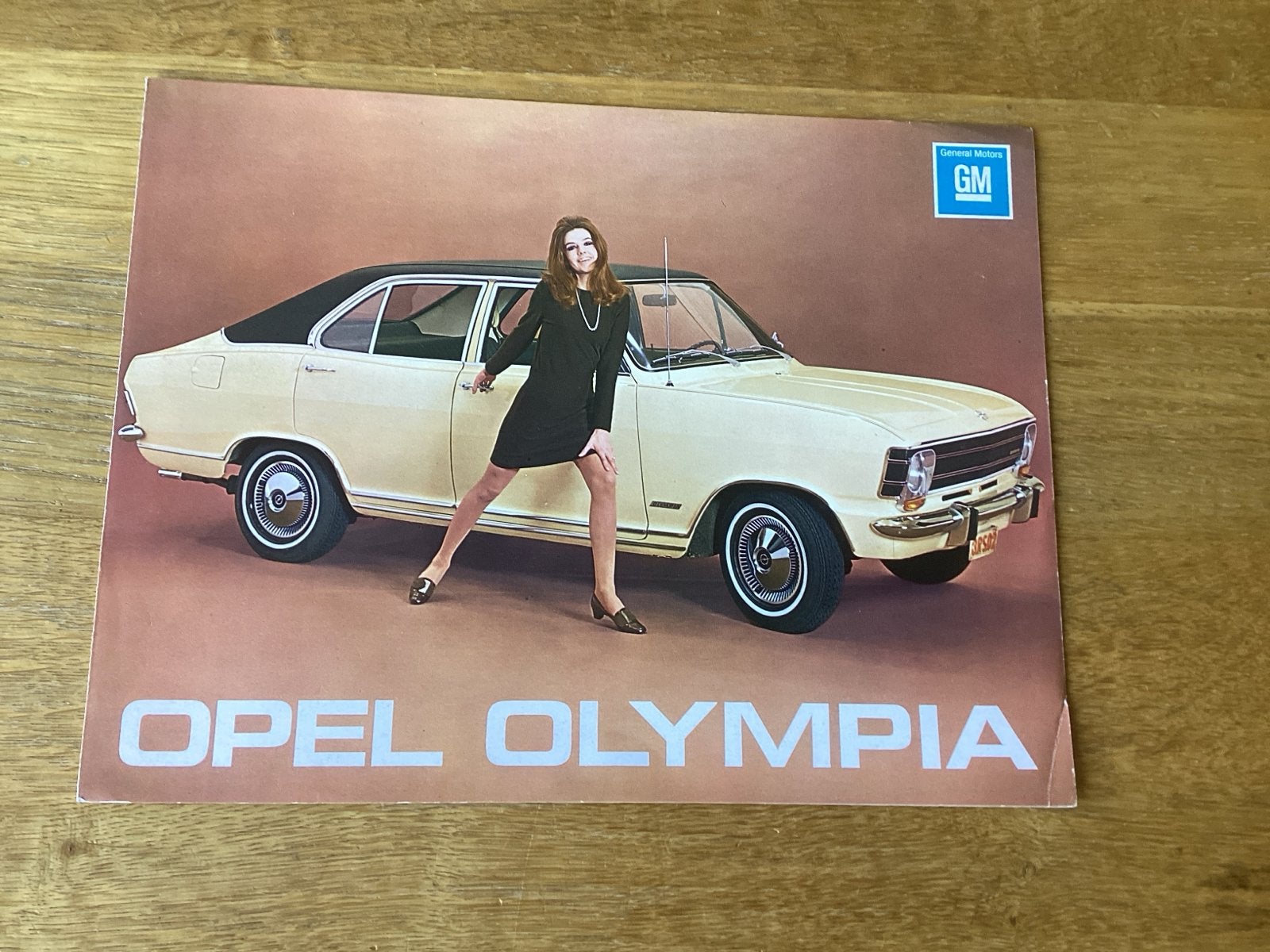Opel Olympia brochure uit 1967 - Zeldzaam!, Ophalen of Verzenden, Gelezen, Opel
