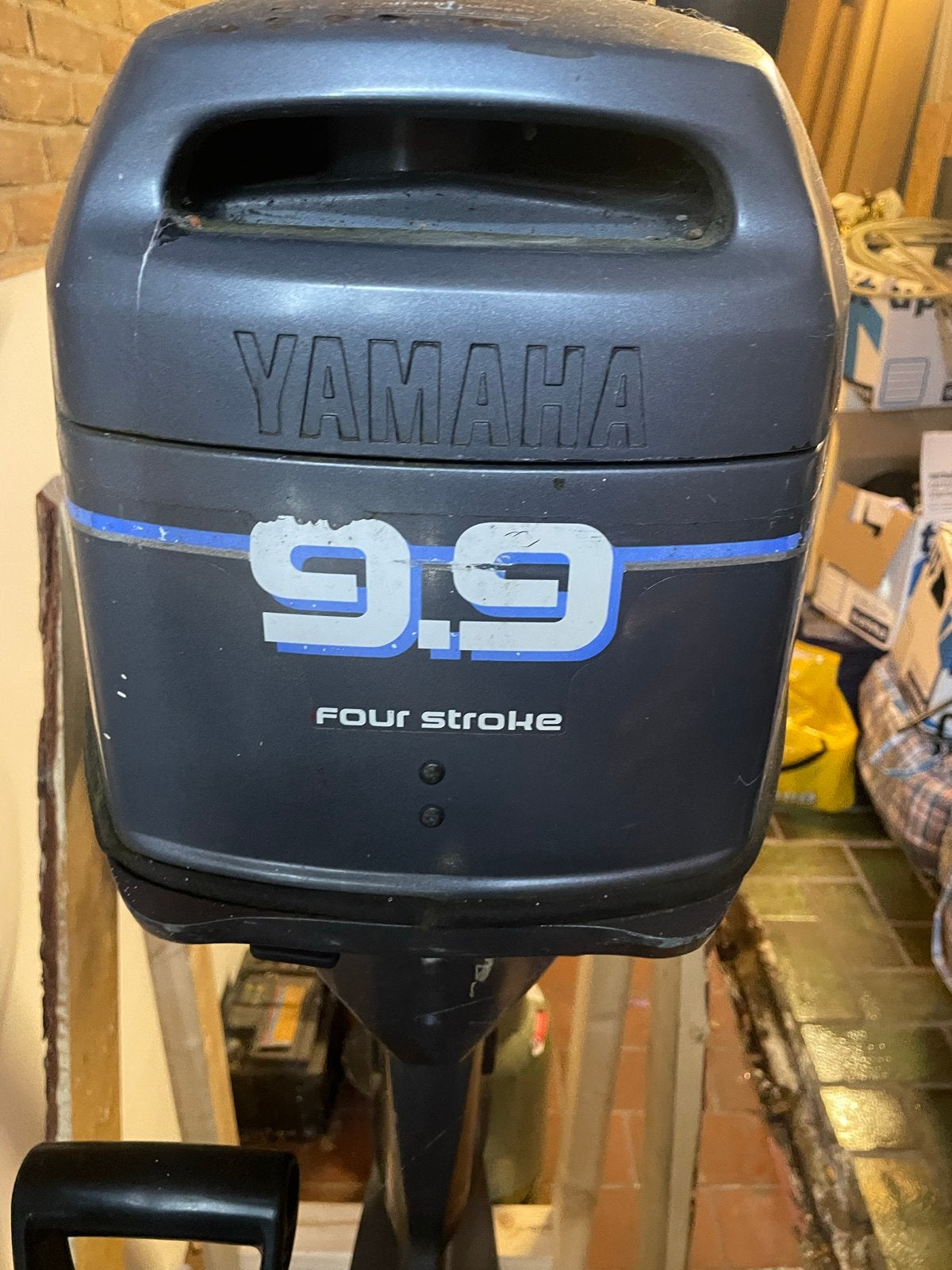 Buitenboordmotoren: Yamaha 9.9pk, Evinrude 5pk, Mercury 4.5p, Ophalen, Gebruikt, 5 tot 10 pk, Elektrische start