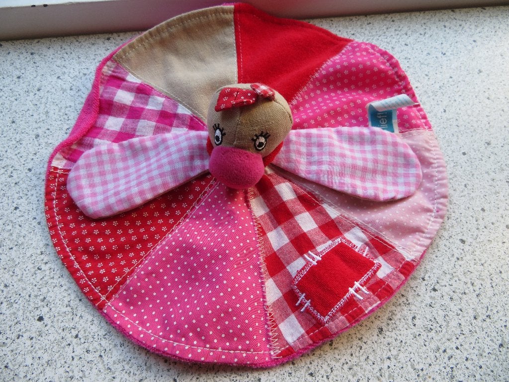 Knuffeldoek eend of eendje merk Lief Lifestyle, Ophalen of Verzenden, Zo goed als nieuw, Wasbaar, Eend