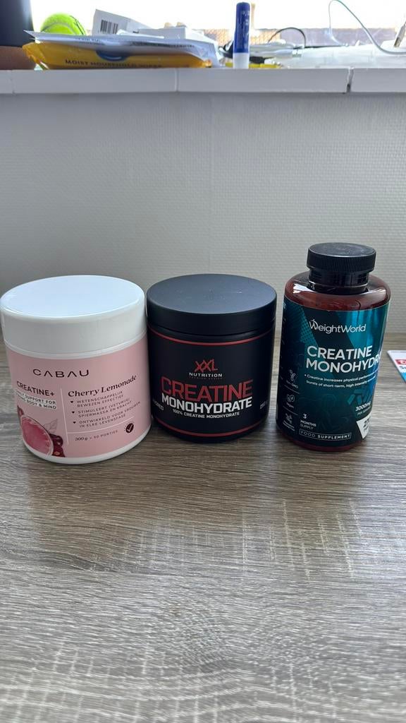 Creatine verschillende soorten, lees beschrijving., Ophalen of Verzenden, Gebruikt