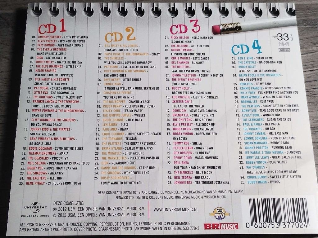 Dreamboats And Petticoats TOP 100 [4 CD], Cd's en Dvd's, Ophalen of Verzenden, Zo goed als nieuw, Pop