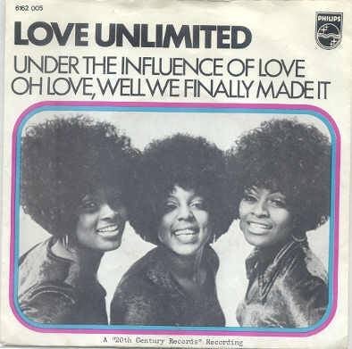 Love Unlimited- Under the Influence of Love, Verzenden, 7 inch, Zo goed als nieuw, Beschermende buitenhoes