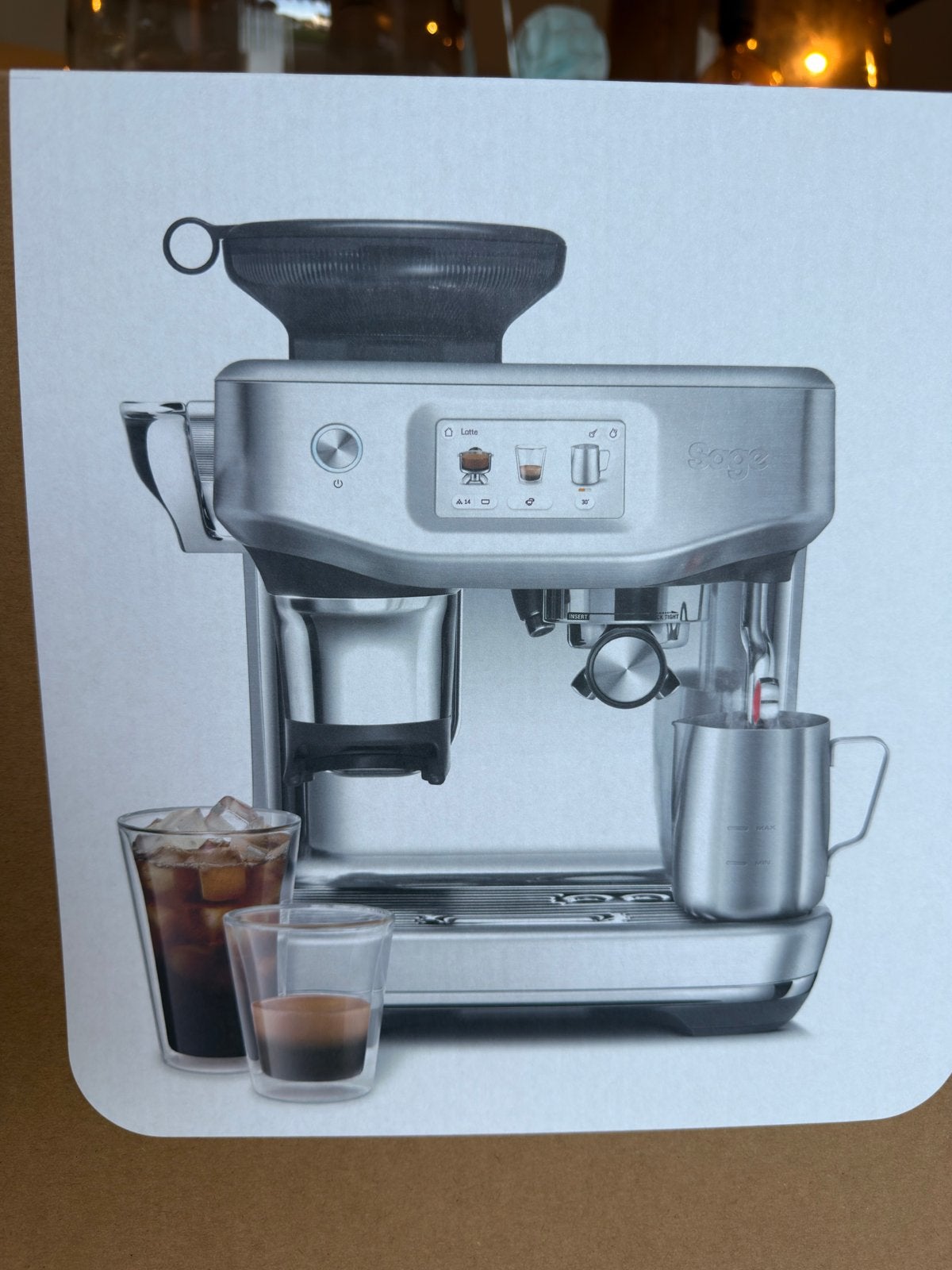 Nieuwe Sage Barista Touch Impress SES882 Espressomachine