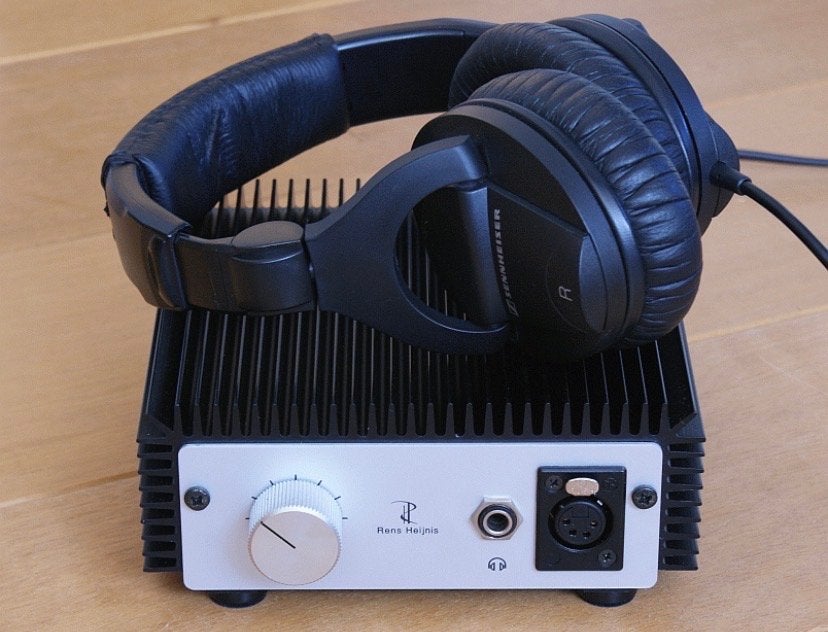 Rens Heijnis Hoofdtelefoonversterker voor AKG K1000, Overige merken, Ophalen of Verzenden, Minder dan 60 watt, Gebruikt