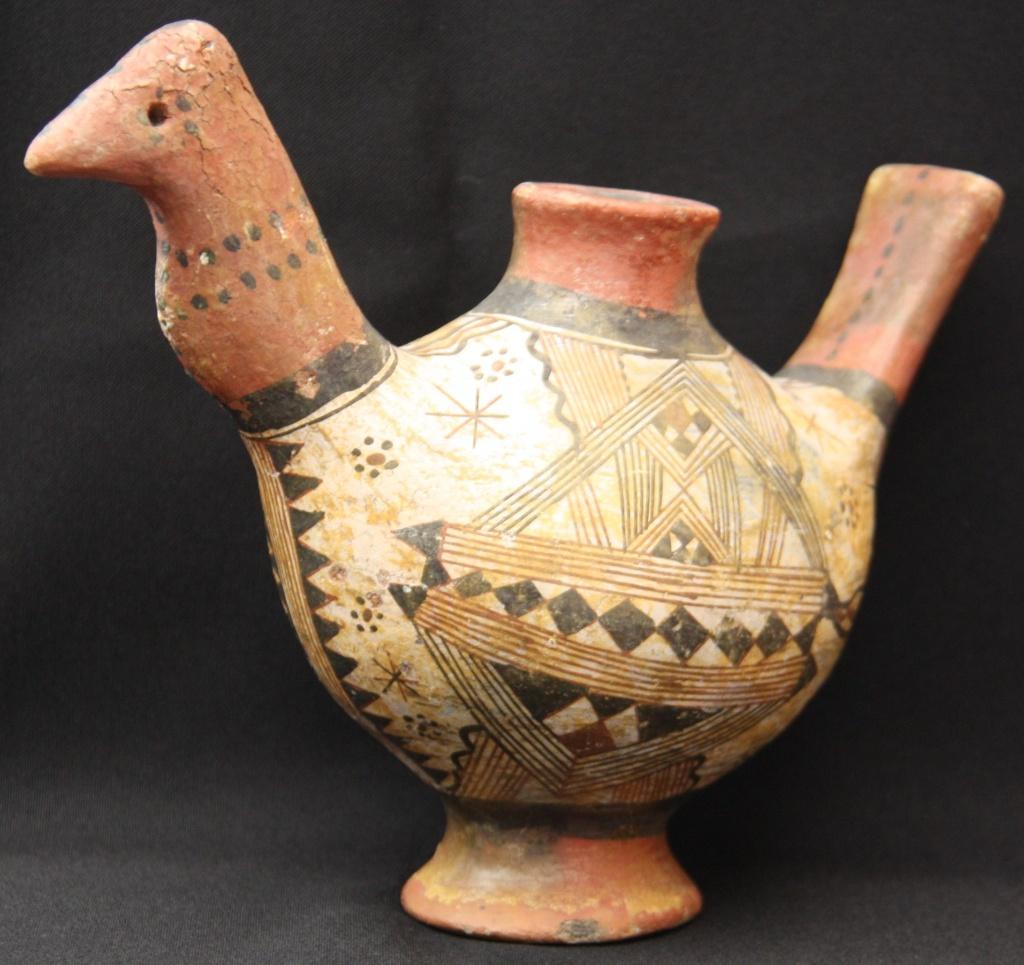 Zeldzame Ideqqi Berber Kabyle Askos, 19e eeuws, Antiek en Kunst, Ophalen of Verzenden