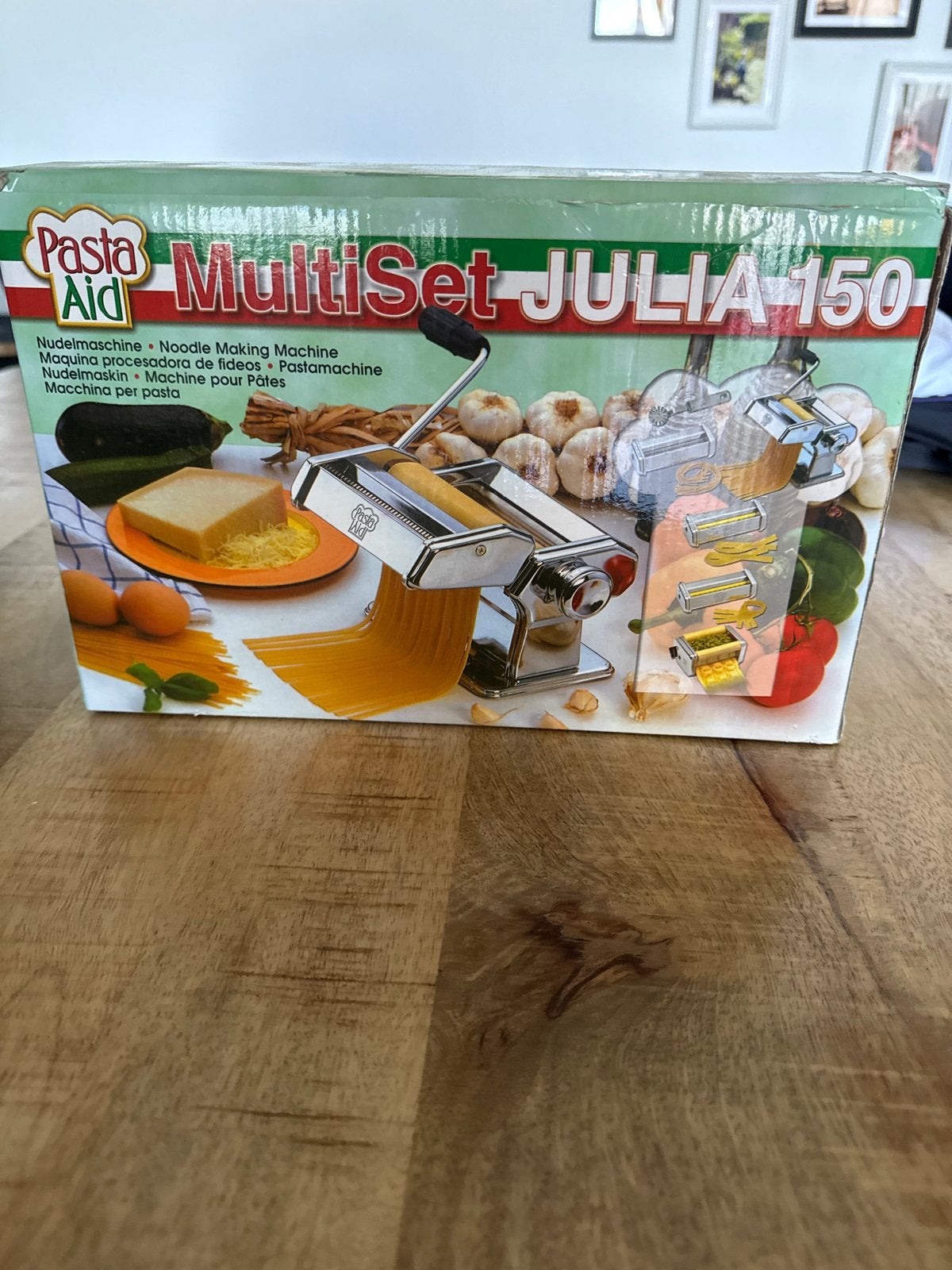 Pasta Aid MultiSet JULIA 150 Pastamachine, Pastamachine, Ophalen of Verzenden, Zo goed als nieuw, Overige merken