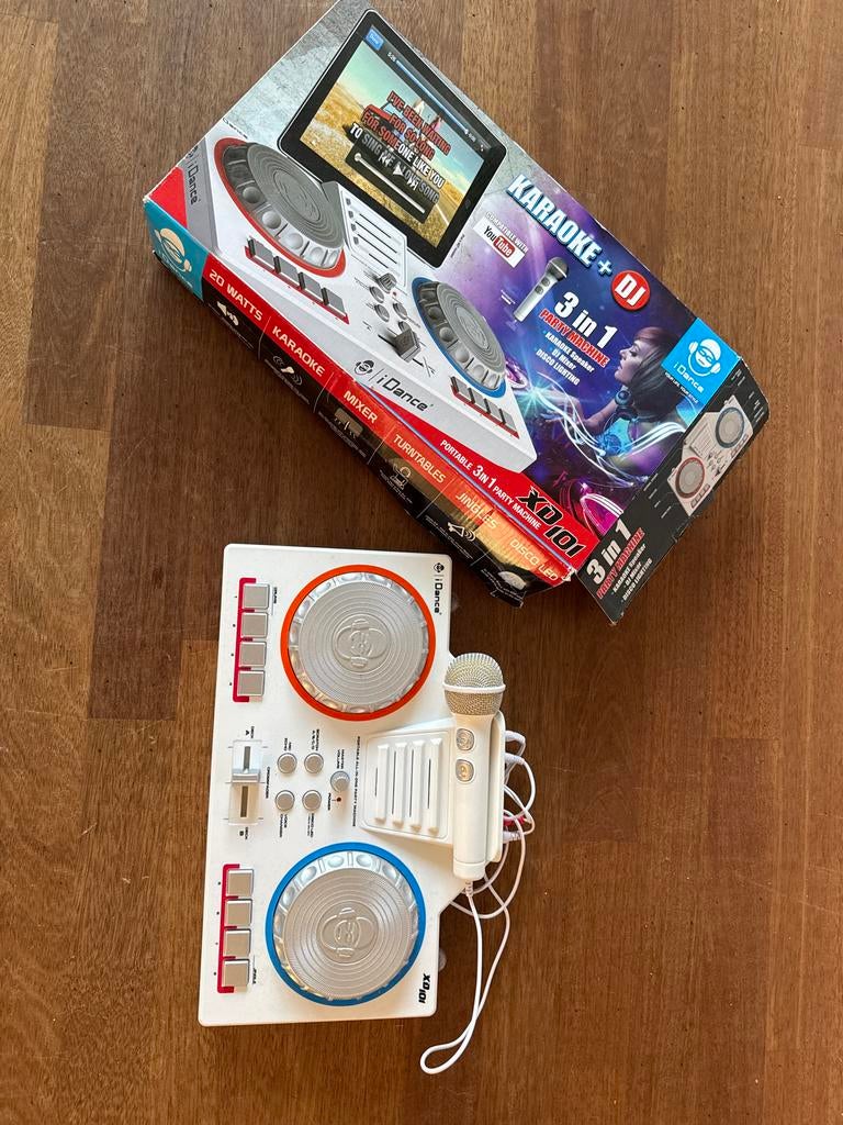 iDance Karaoke Set voor Kinderen - Zo goed als nieuw, Ophalen, Zo goed als nieuw