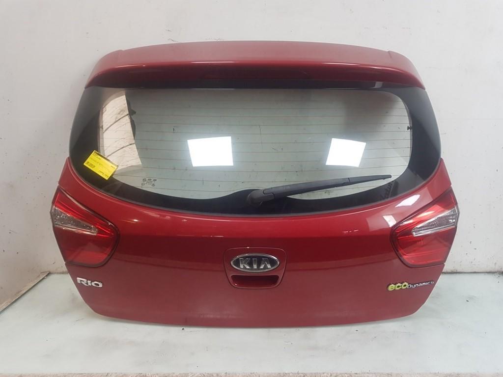 Achterklep Kia Rio III (UB) (2011-09/2017-12) 737001W220, Auto-onderdelen, Info@kia.de, Kia Deutschland GmbH, Gebruikt, Theodor-Heuss-Allee 11, Frankfurt am Main 60486, , Duitsland
