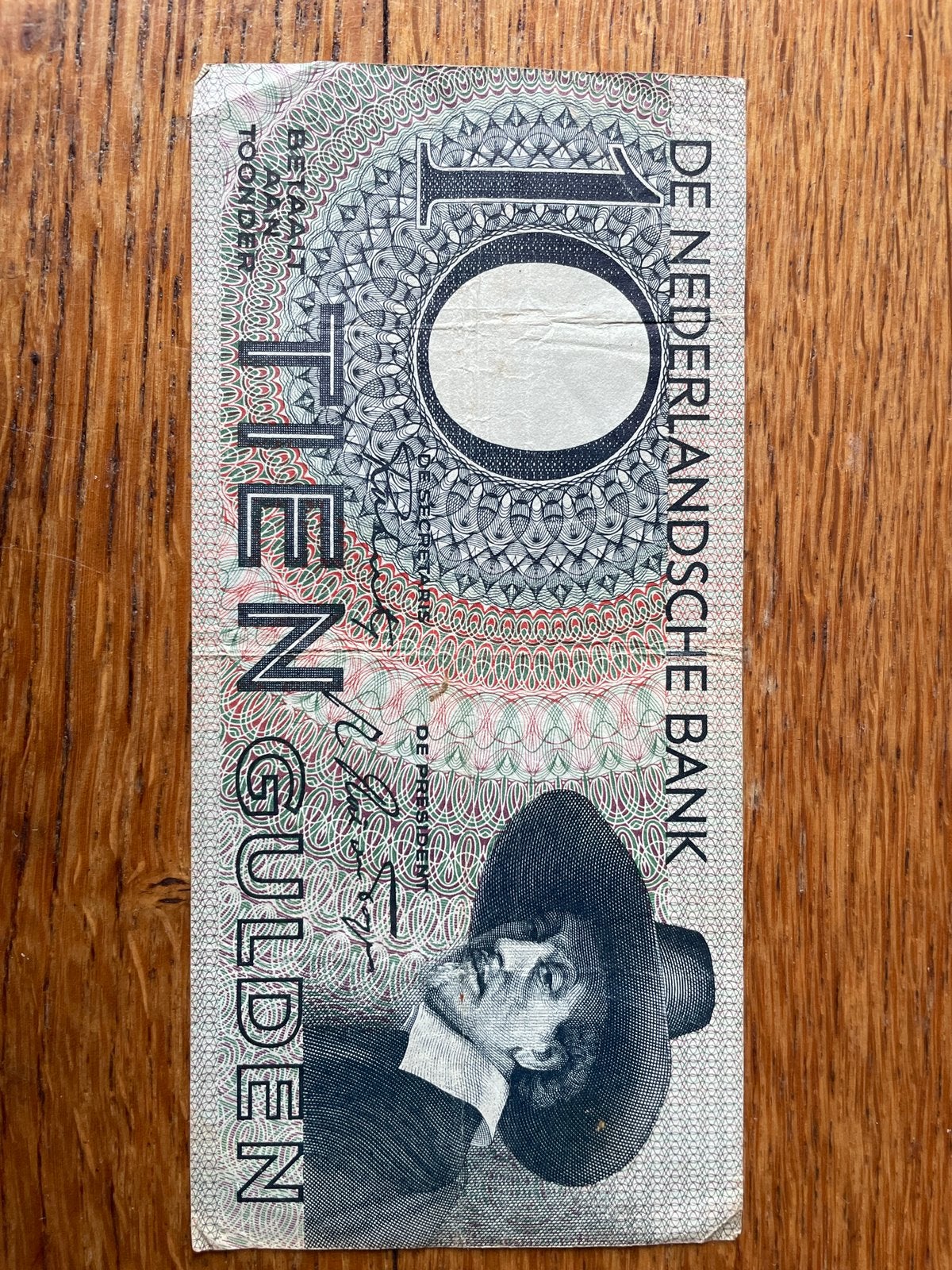 TIEN GULDEN BILJET, 3 FEBRUARI 1944, Postzegels en Munten, Bankbiljetten | Nederland, Ophalen, 10 gulden, Los biljet