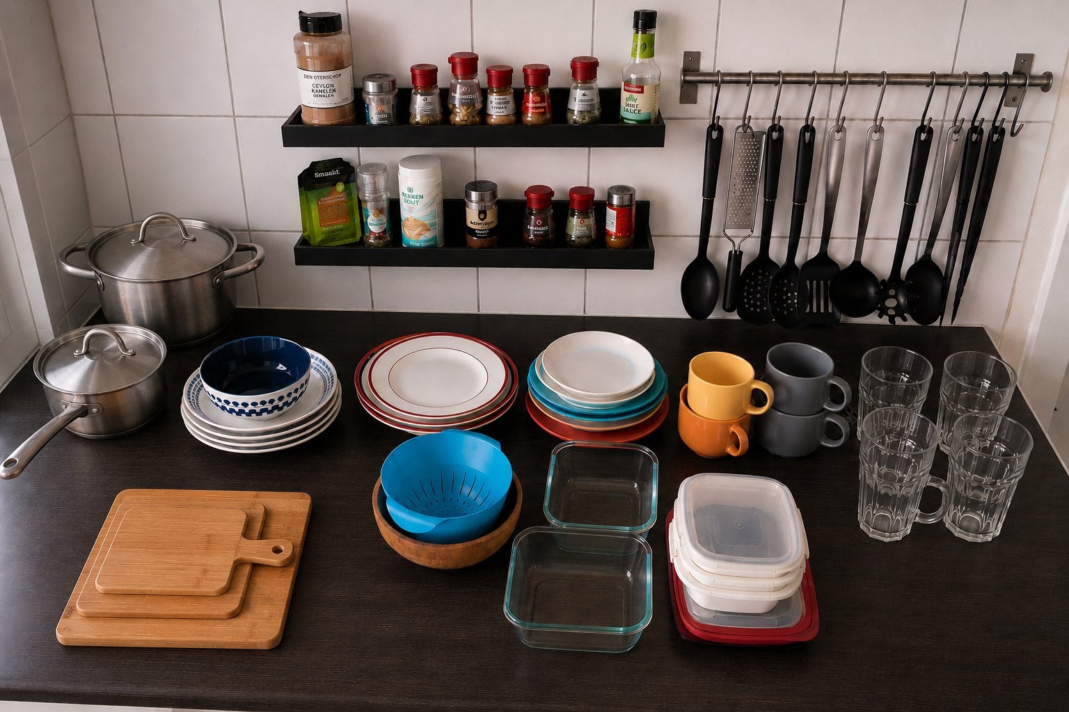 Complete keukenset voor starter of nieuwe woning, Overige typen, Ophalen, Zo goed als nieuw, Metaal