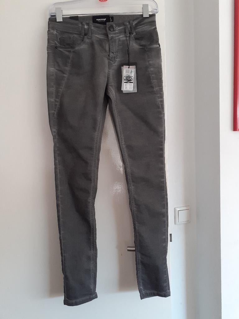 nieuwe Soyaconcept Patrizia grijze stretch broek W26/34 L31, Kleding | Dames, Soyaconcept, Nieuw, Ophalen of Verzenden, Maat 34 (XS) of kleiner