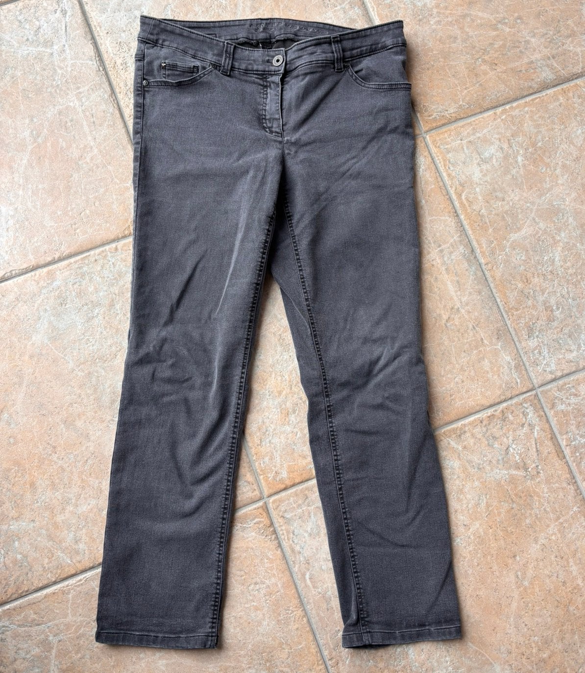 Rosner 7/8e broek maat 46R roxy perfect fit, Ophalen of Verzenden, Zo goed als nieuw, Grijs, W33 - W36 (confectie 42/44)