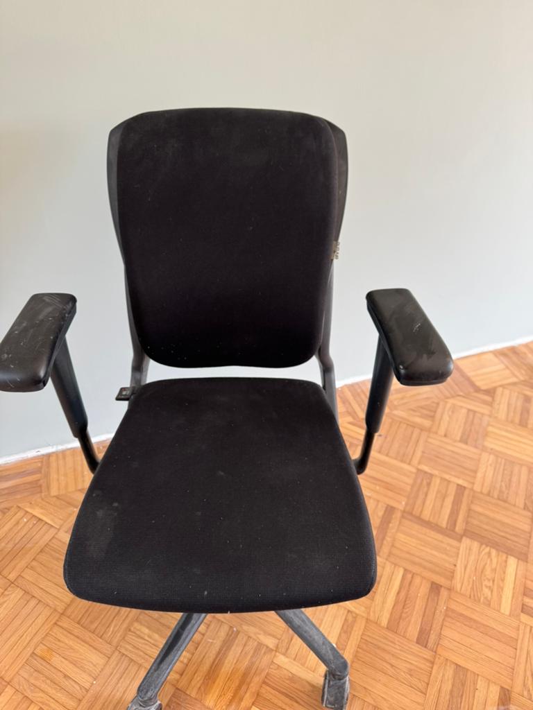 Bureaustoel, Huis en Inrichting, Bureaustoelen, Ophalen, Gebruikt, Zwart