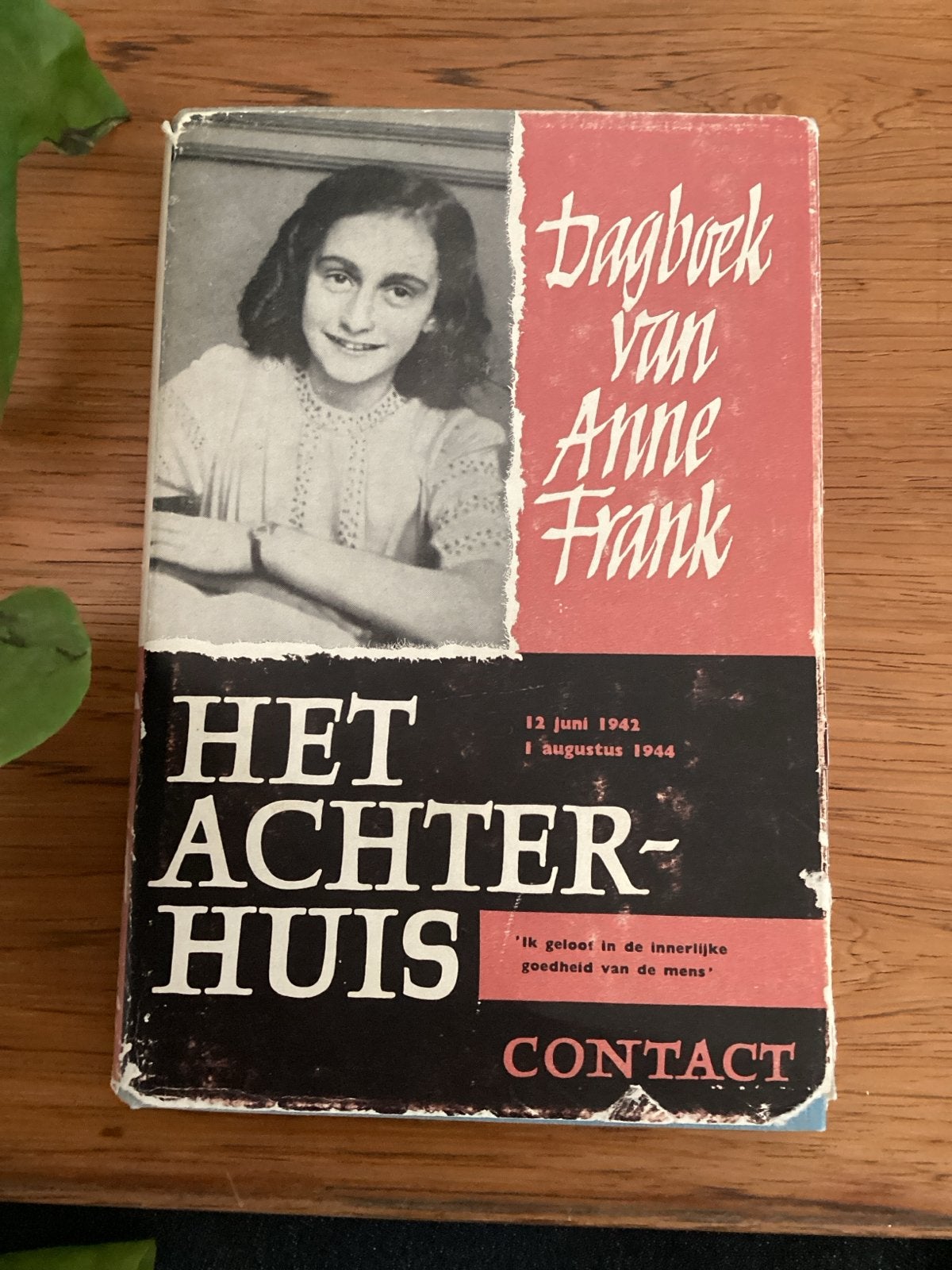 Het Achterhuis - Dagboek van Anne Frank 1959 29e druk retro, Verzenden, Gelezen, Nederland