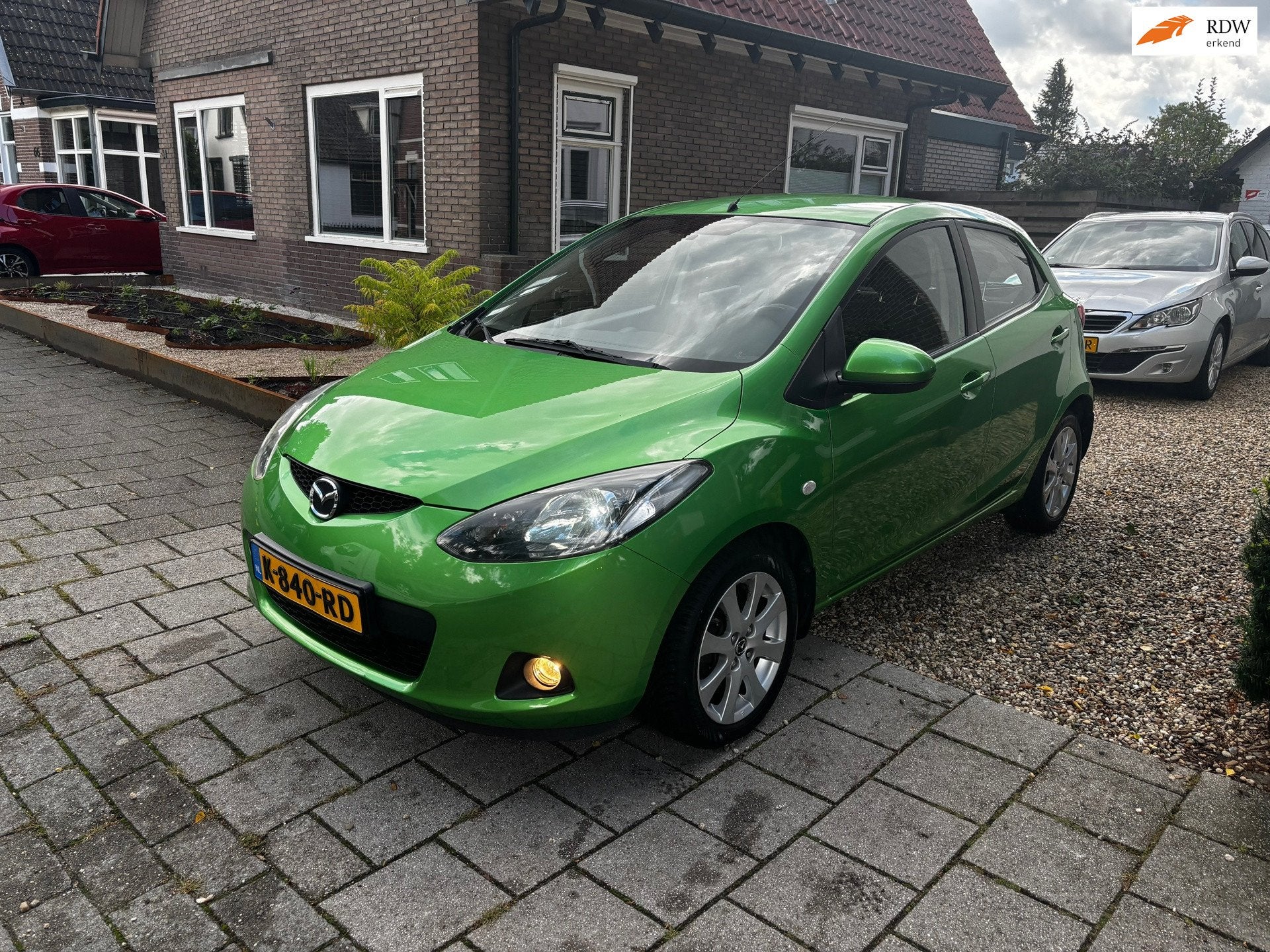 Mazda 2 1.5 GT-L, Airco Automaat, 5 Deurs, Stoelverw!, 4 cilinders, 4 stoelen, Automatische klimaatregeling, Euro 4