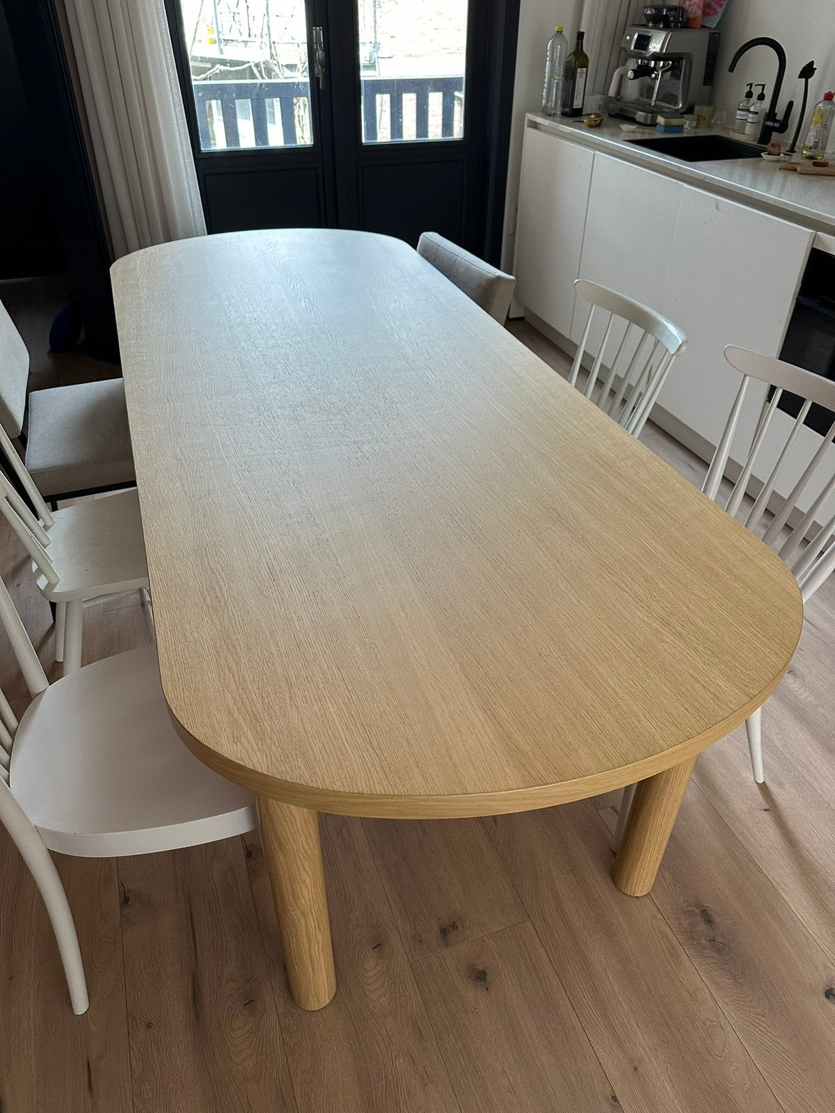 Ikea Stockholm tafel 230x90, Ophalen, 200 cm of meer, 50 tot 100 cm, Zo goed als nieuw