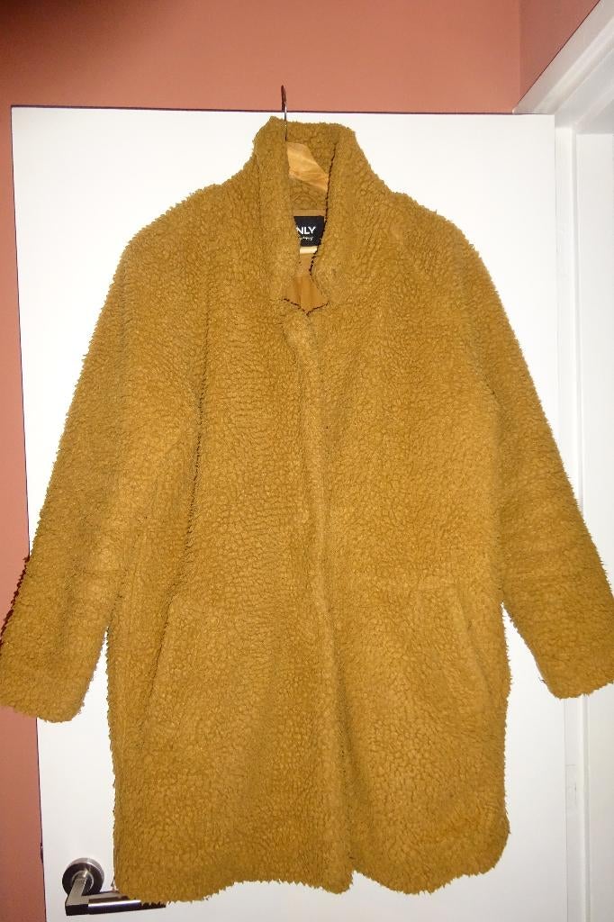 ONLY camel jas mt L, Bruin, Maat 42/44 (L), Ophalen of Verzenden, ONLY