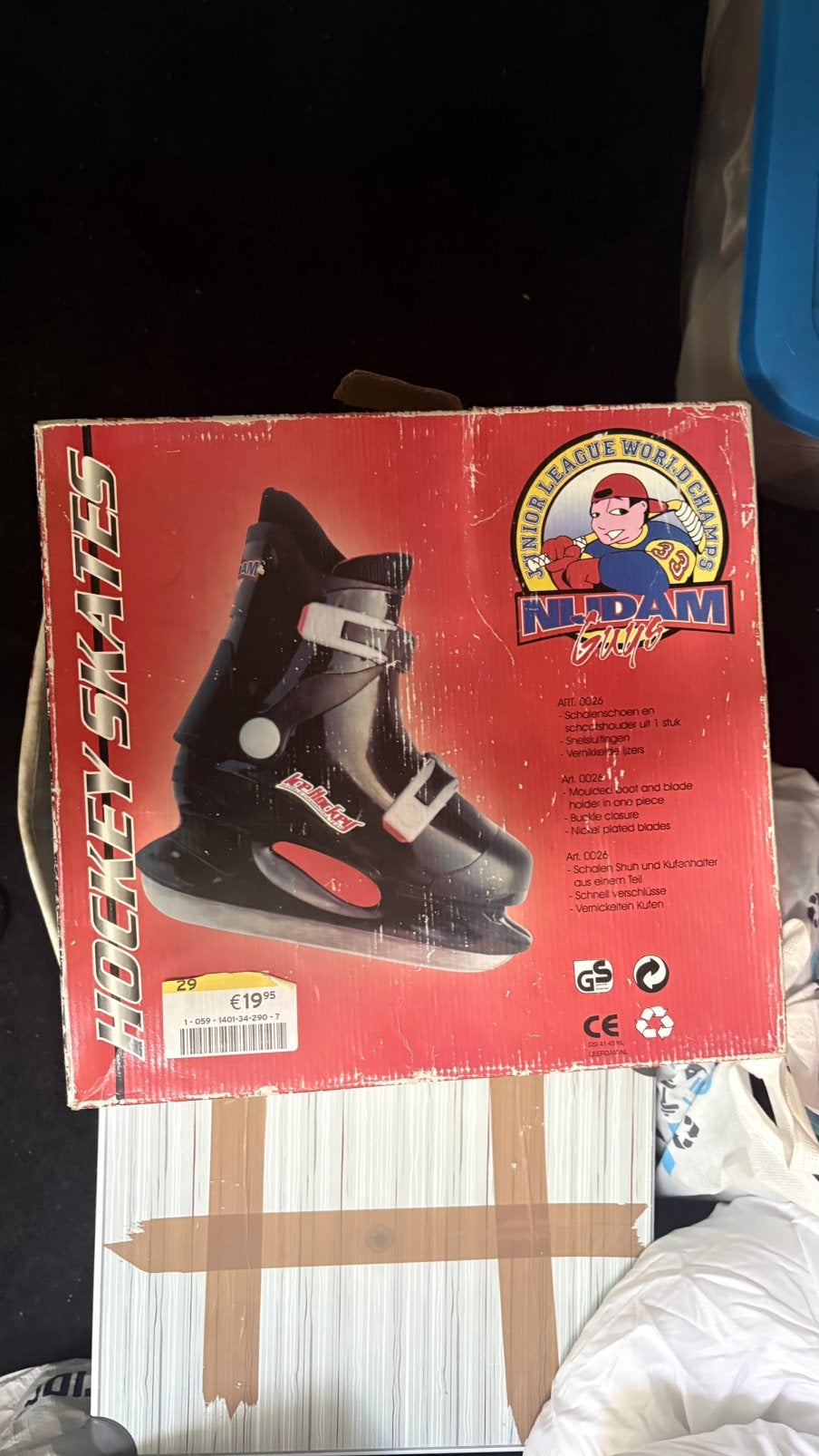 Kinder schaatsen, Sport en Fitness, Ophalen, Gebruikt, IJshockeyschaatsen, Nijdam