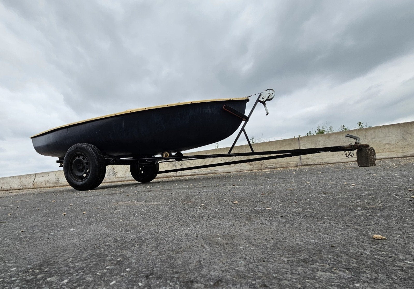 Prachig goed bootje met trailer!, Ophalen, Gebruikt, Overige typen, Zeilboot of Motorboot